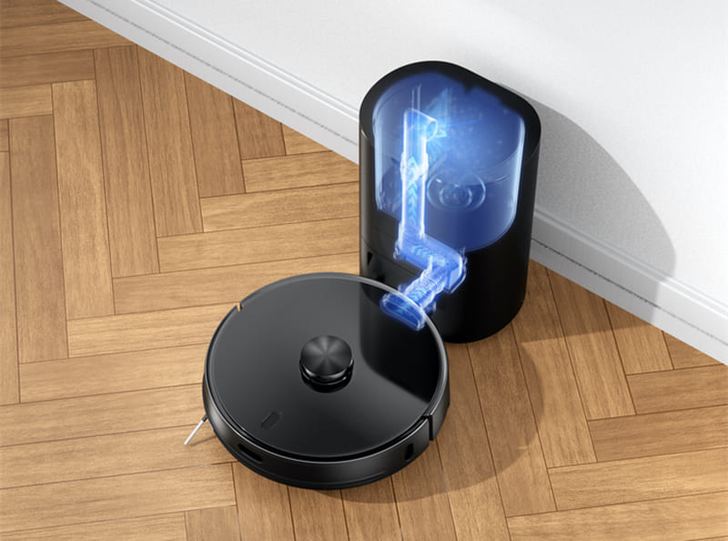 Робот- пылесос Lydsto R1 Pro Robot Vacuum Cleaner (Черный) Изображение 6